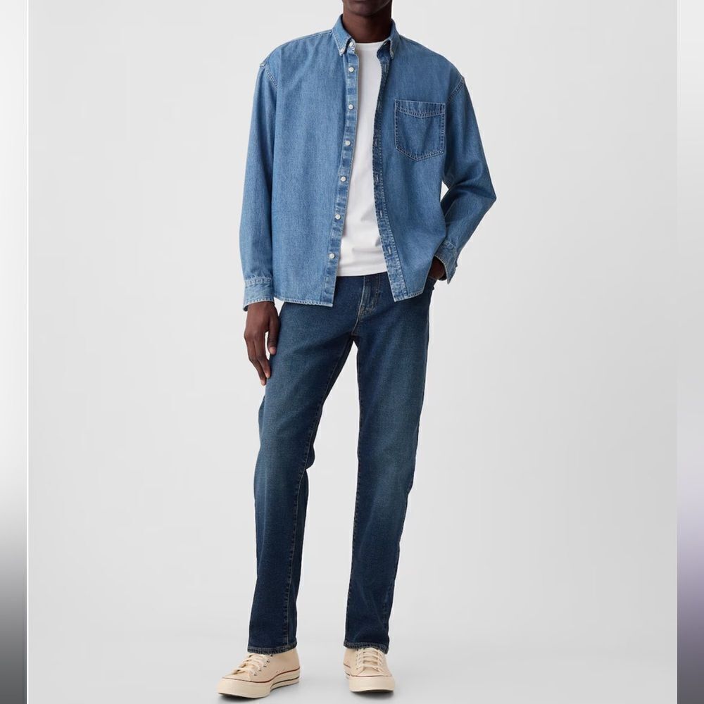 NWT Gap Mens original straight leg relaxed through hip & thigh size 32x30